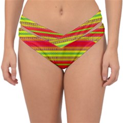 The Last Goodbye Double Strap Halter Bikini Bottom