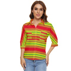 The Last Goodbye Women s Quarter Sleeve Pocket Shirt