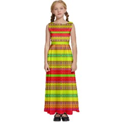 The Last Goodbye Kids  Satin Sleeveless Maxi Dress