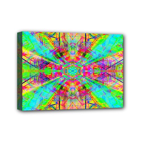 Terrestrial Burst Mini Canvas 7  X 5  (stretched) by Thespacecampers