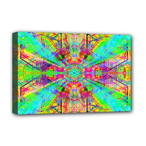 Terrestrial Burst Deluxe Canvas 18  X 12  (stretched) by Thespacecampers