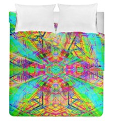 Terrestrial Burst Duvet Cover Double Side (queen Size) by Thespacecampers