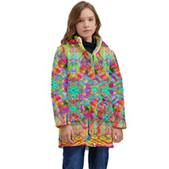 Terrestrial Burst Kid s Hooded Longline Puffer Jacket