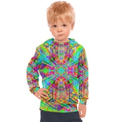 Terrestrial Burst Kids  Hooded Pullover by Thespacecampers