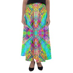 Terrestrial Burst Flared Maxi Skirt by Thespacecampers