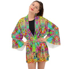 Terrestrial Burst Long Sleeve Kimono by Thespacecampers