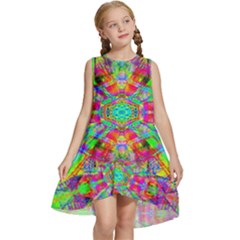 Terrestrial Burst Kids  Frill Swing Dress