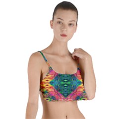 They re Here Layered Top Bikini Top  by Thespacecampers