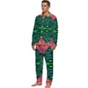 They re Here Men s Long Sleeve Velvet Pocket Pajamas Set View3