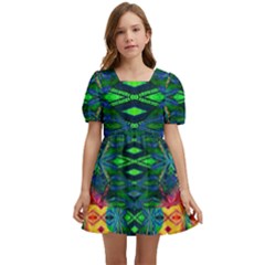 They re Here Kids  Short Sleeve Dolly Dress