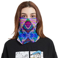 Tippy Flower Power Face Covering Bandana (two Sides) by Thespacecampers