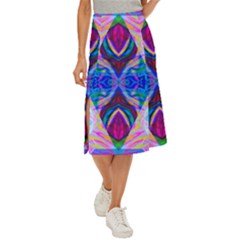 Tippy Flower Power Midi Panel Skirt