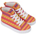 Tranquil Peaches Kids  Hi-Top Skate Sneakers View3