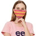 Tranquil Peaches Fitted Cloth Face Mask (Adult) View1