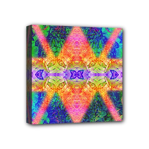 Triangular Dreams Mini Canvas 4  X 4  (stretched) by Thespacecampers