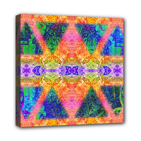 Triangular Dreams Mini Canvas 8  X 8  (stretched) by Thespacecampers