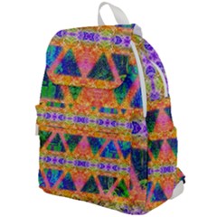 Triangular Dreams Top Flap Backpack by Thespacecampers