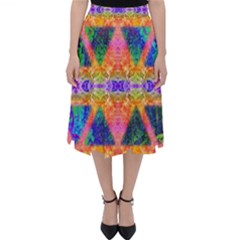 Triangular Dreams Classic Midi Skirt by Thespacecampers