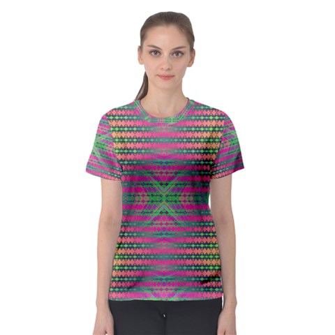 Tripapple Women s Sport Mesh Tee by Thespacecampers