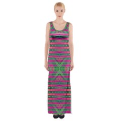 Tripapple Thigh Split Maxi Dress by Thespacecampers