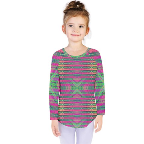 Tripapple Kids  Long Sleeve Tee by Thespacecampers