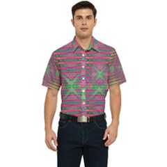 Tripapple Men s Short Sleeve Pocket Shirt  by Thespacecampers