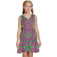 Tripapple Kids  Sleeveless Tiered Mini Dress