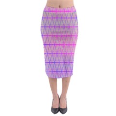 Triwaves Midi Pencil Skirt by Thespacecampers