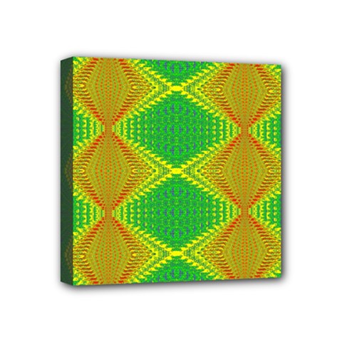 Twisty Trip Mini Canvas 4  X 4  (stretched) by Thespacecampers