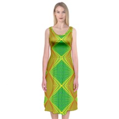 Twisty Trip Midi Sleeveless Dress by Thespacecampers