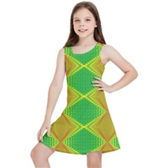 Twisty Trip Kids  Lightweight Sleeveless Dress by Thespacecampers