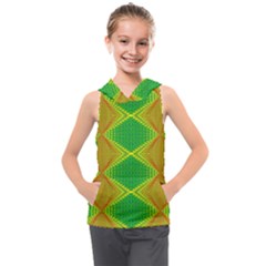 Twisty Trip Kids  Sleeveless Hoodie by Thespacecampers