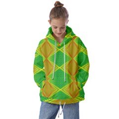 Twisty Trip Kids  Oversized Hoodie by Thespacecampers