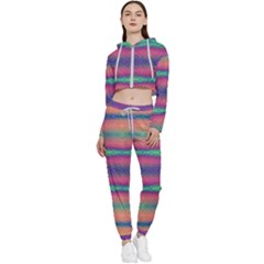 Universal Layers Cropped Zip Up Lounge Set by Thespacecampers