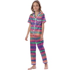 Universal Layers Kids  Satin Short Sleeve Pajamas Set by Thespacecampers