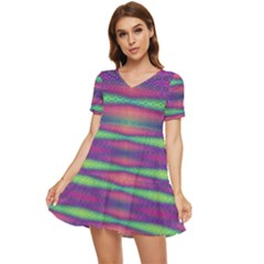 Universal Layers Tiered Short Sleeve Babydoll Dress by Thespacecampers