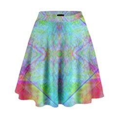 Watercolor Thoughts High Waist Skirt