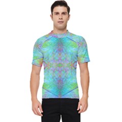 Watercolor Thoughts Men s Short Sleeve Rash Guard