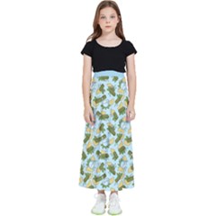 Dolmadakia Kids  Flared Maxi Skirt by sifis