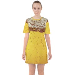 Beer-bubbles-jeremy-hudson Sixties Short Sleeve Mini Dress