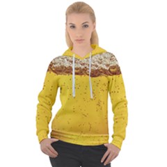 Beer-bubbles-jeremy-hudson Women s Overhead Hoodie by nate14shop