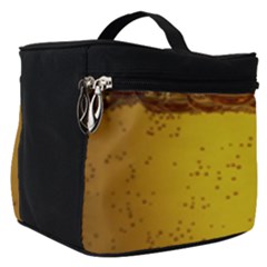 Beer-bubbles-jeremy-hudson Make Up Travel Bag (small) by nate14shop