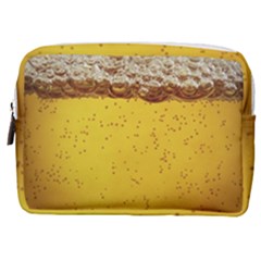 Beer-bubbles-jeremy-hudson Make Up Pouch (medium) by nate14shop