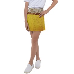 Beer-bubbles-jeremy-hudson Kids  Tennis Skirt by nate14shop