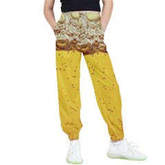 Beer-bubbles-jeremy-hudson Kids  Elastic Waist Pants by nate14shop