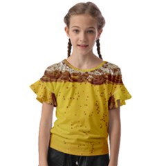 Beer-bubbles-jeremy-hudson Kids  Cut Out Flutter Sleeves