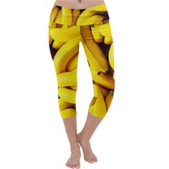 Banana Capri Yoga Leggings by nate14shop