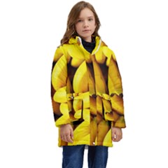 Banana Kid s Hooded Longline Puffer Jacket