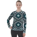 Abstract pattern geometric backgrounds Women s Pique Long Sleeve Tee View1