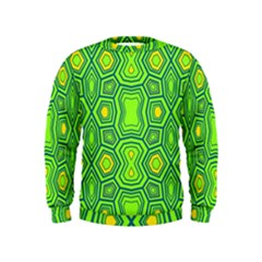 Abstract Pattern Geometric Backgrounds  Kids  Sweatshirt by Eskimos